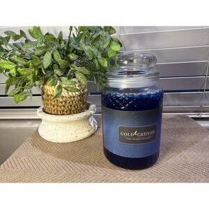 Gold Canyon Candles Large 26oz Smokey Blues  Highly Scented Hard to Find